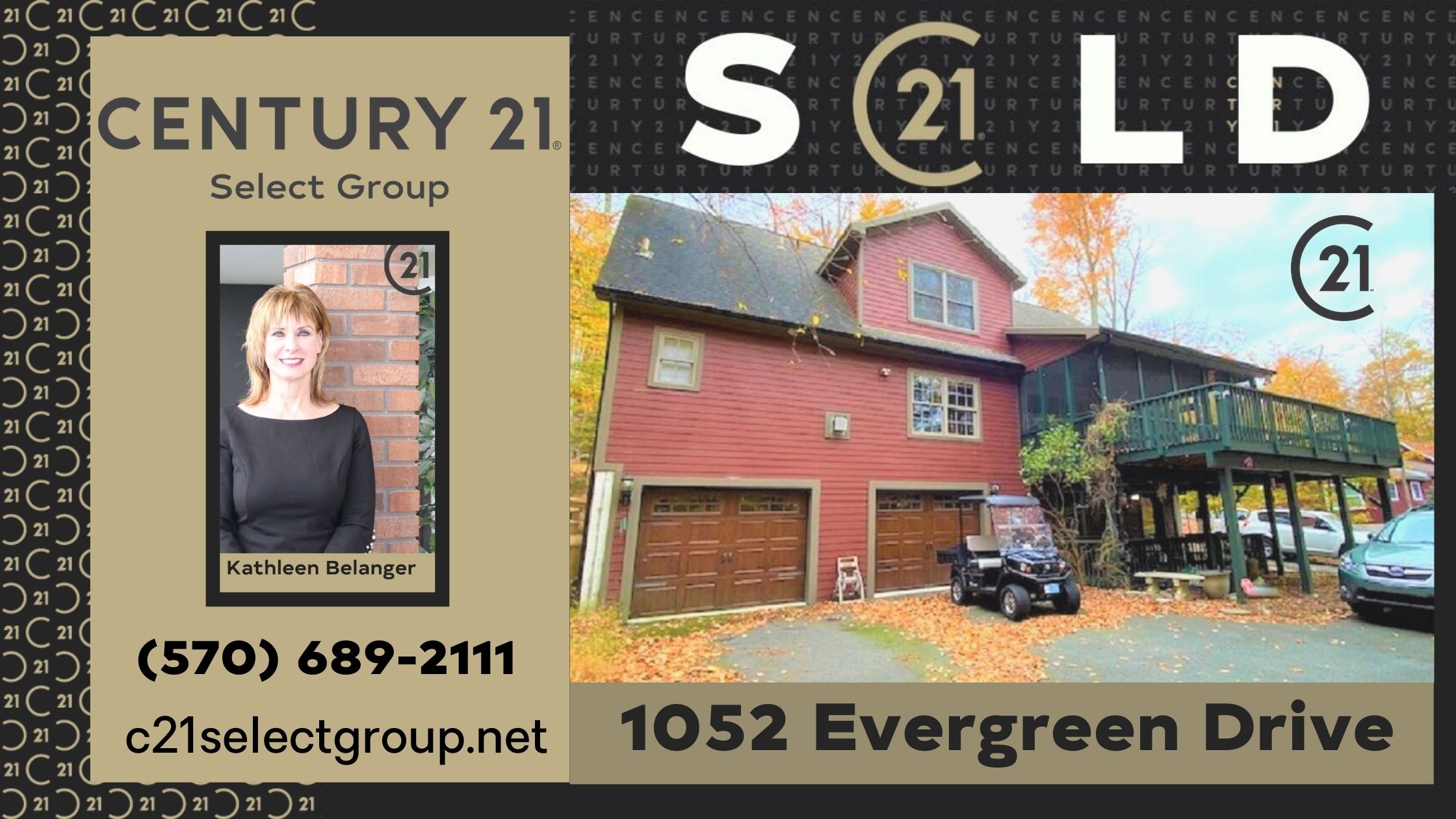 SOLD! 1052 Evergreen Drive Wallenpaupack Lake Estates